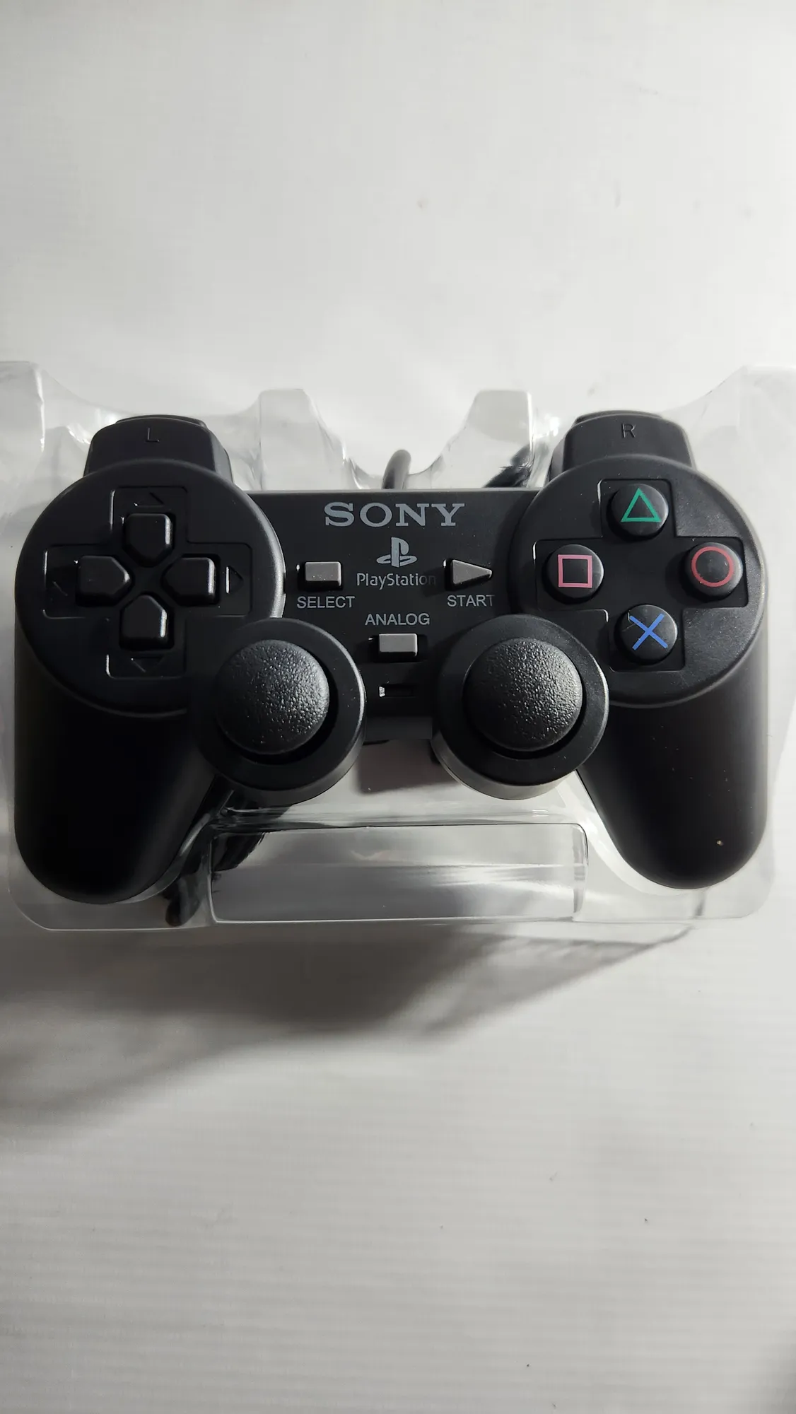 Joystick Ps2 con cable negro - Image 1