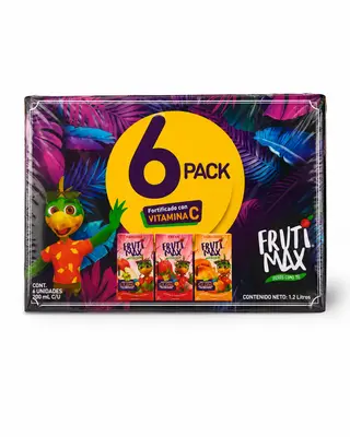 JUGOS SIX PACK FRUTIMAX