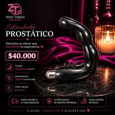 Estimulador Prostático con Vibración