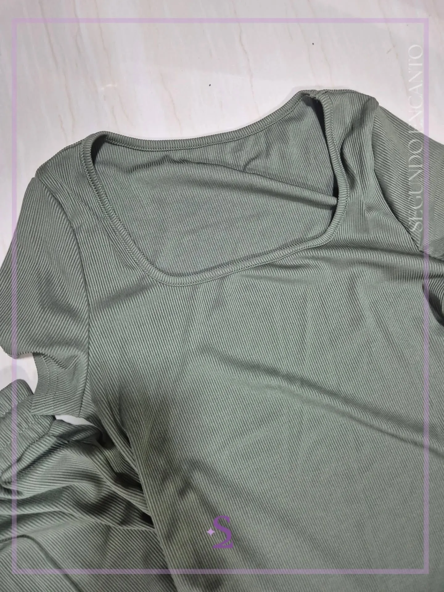 Conjunto verde body y pantalon L - Image 5