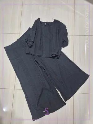 Conjunto casual camisa y pantalon corto L