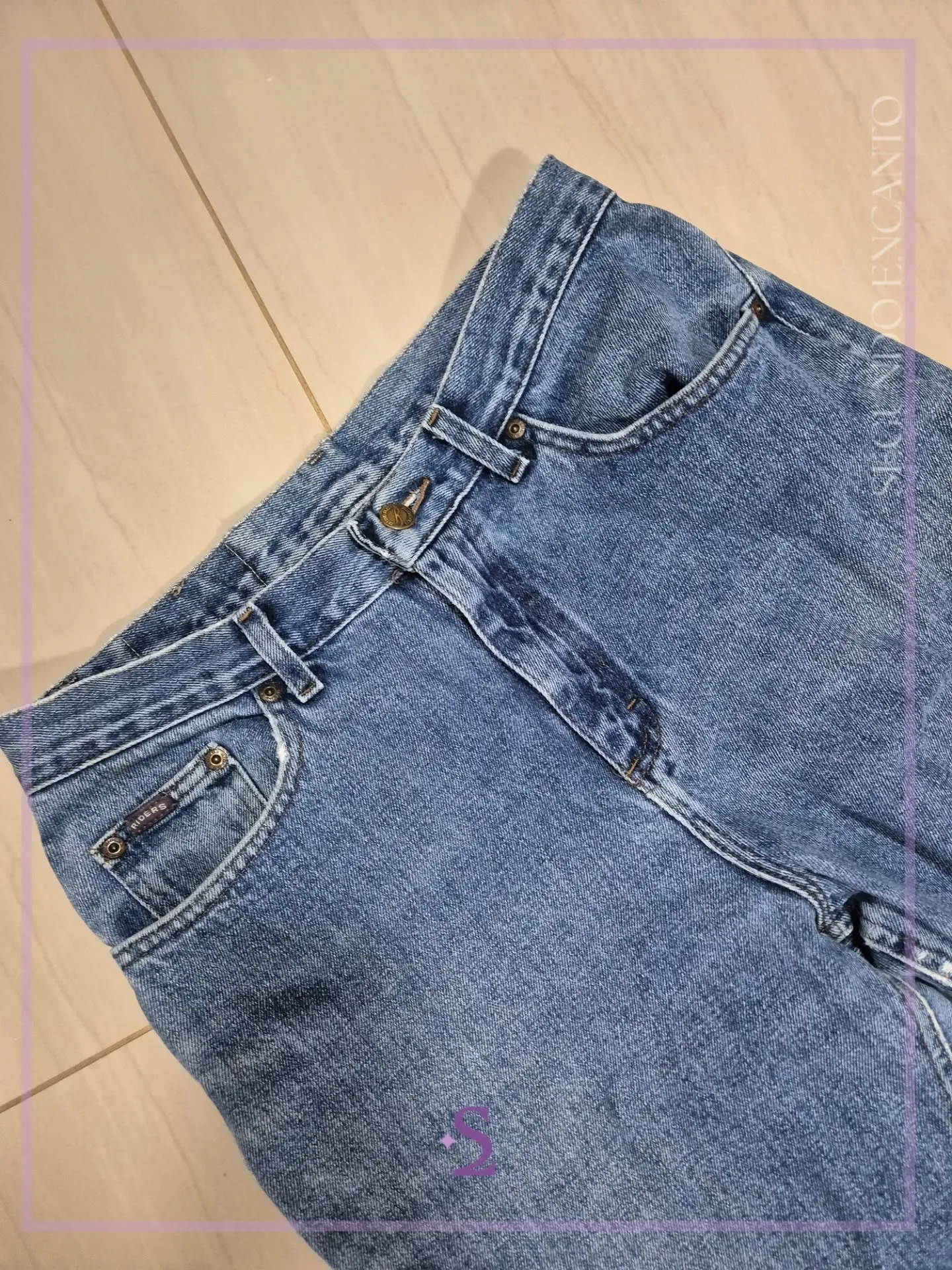 Jeans azules riders L - Image 2