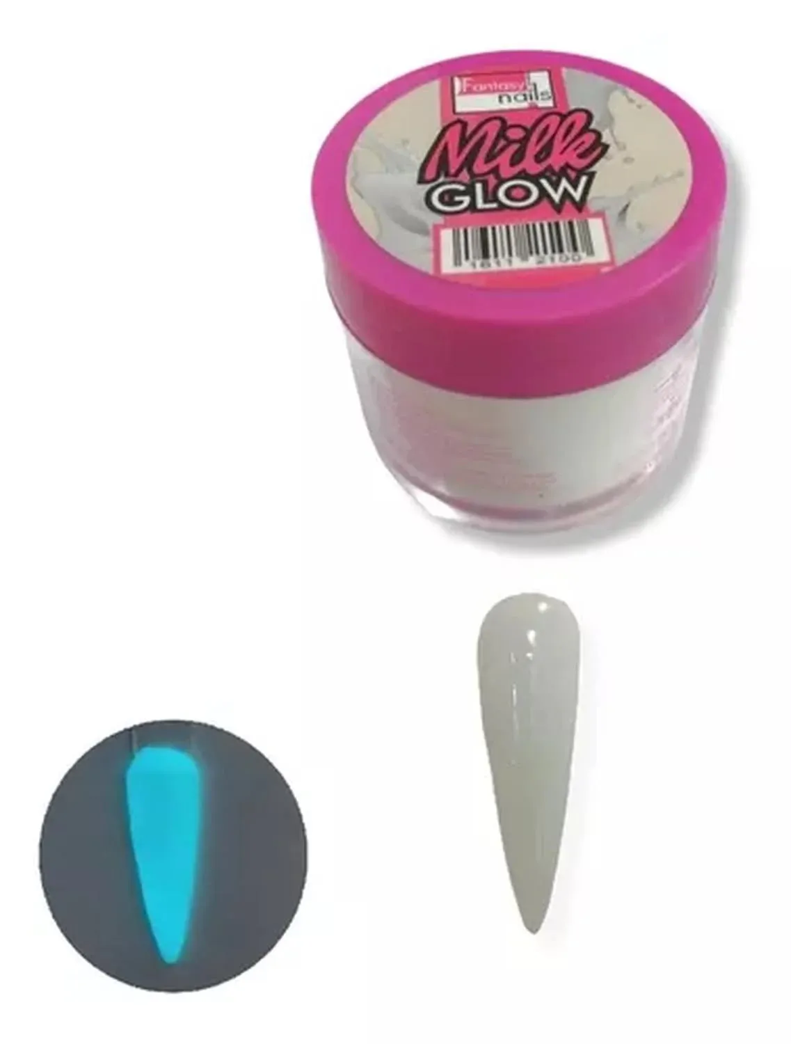 ACRILICO MILK GLOW FANTASY NAILS - imagen 2