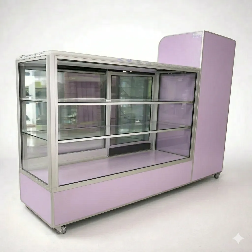 Vitrina mostrador  con modulo de cobro  2 m. de largo sku 4852 - Image 8