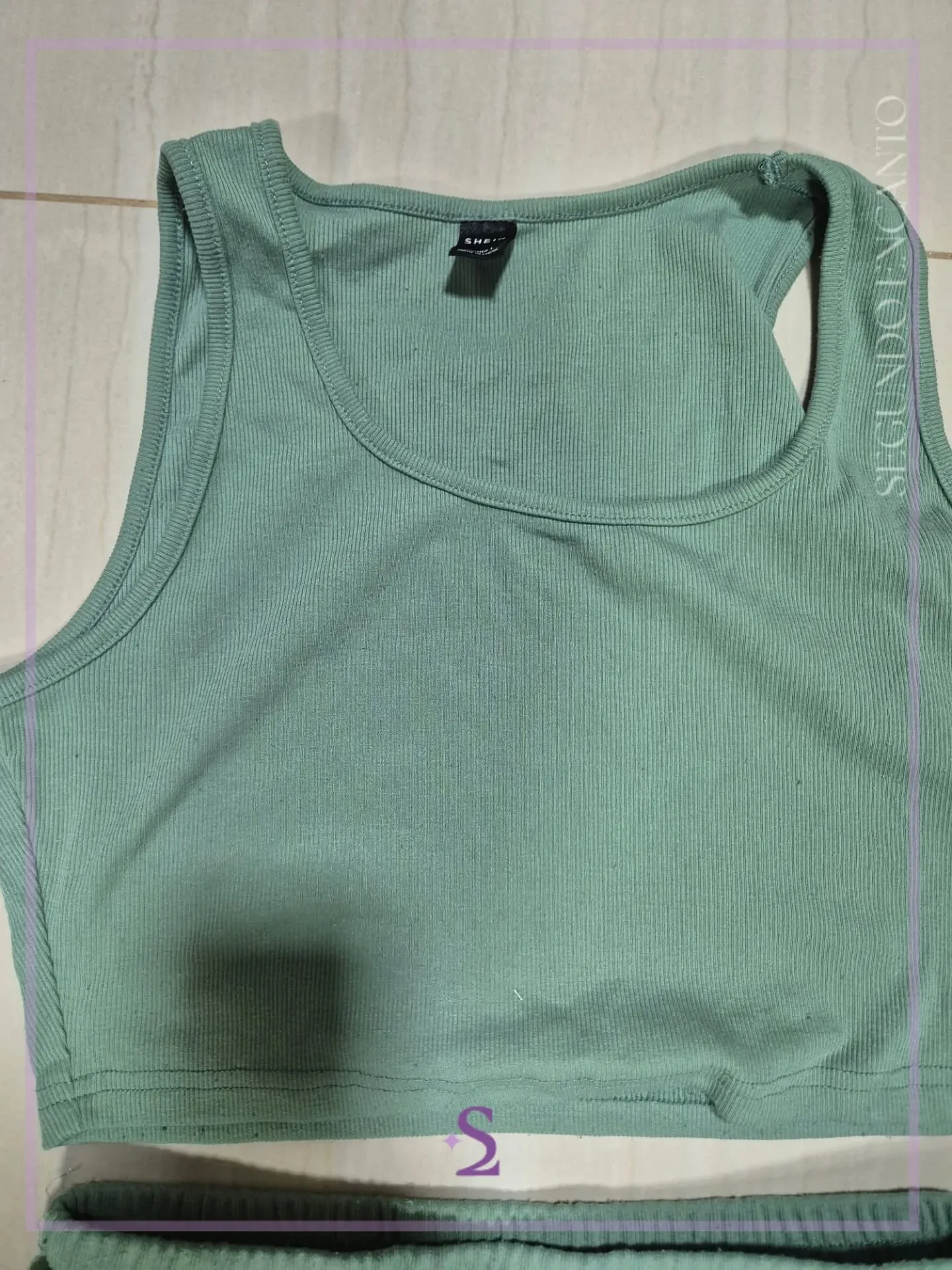 Conjunto pijama verde M - Image 2