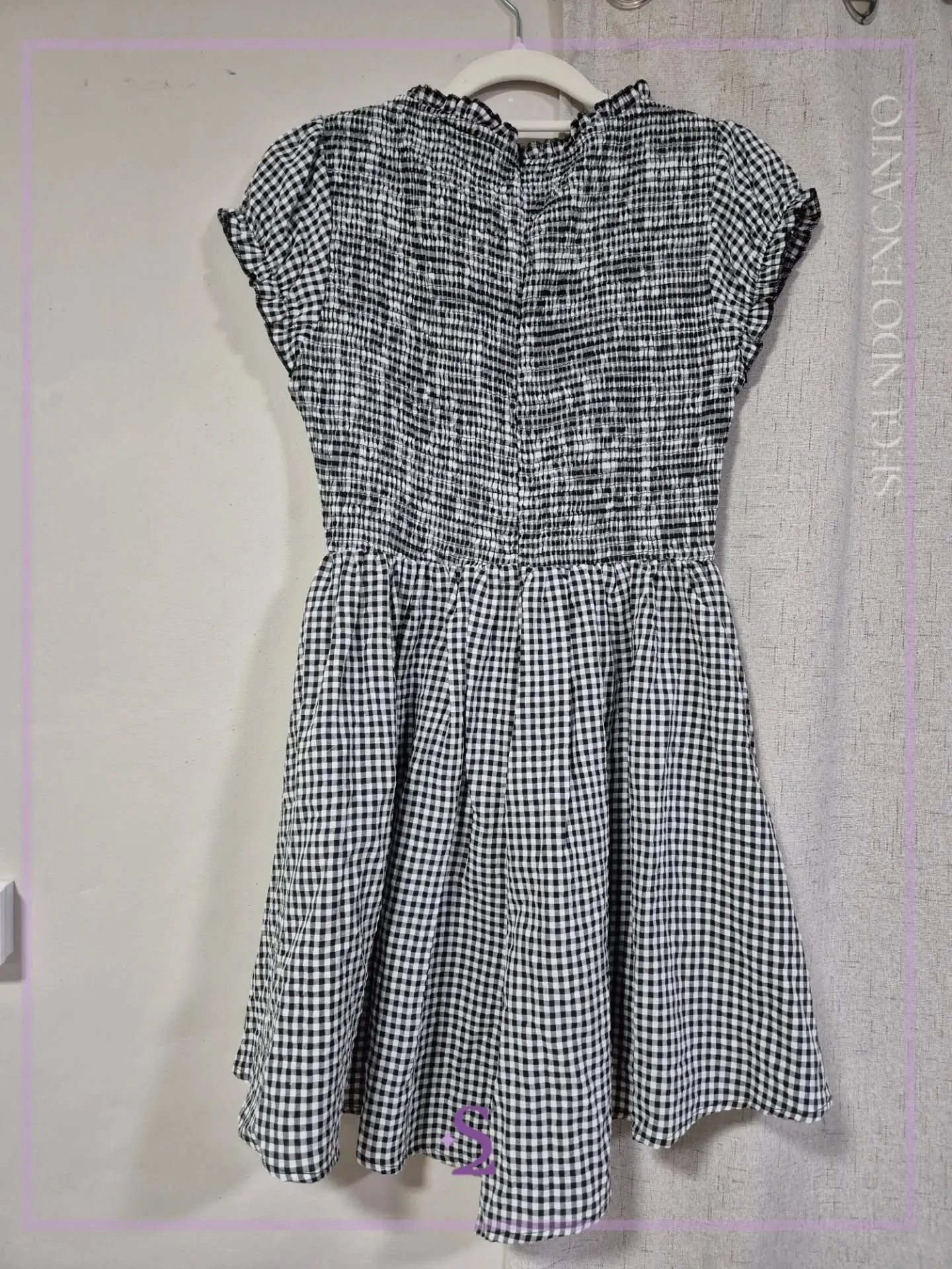 Vestido a cuadros us6 M - Image 2