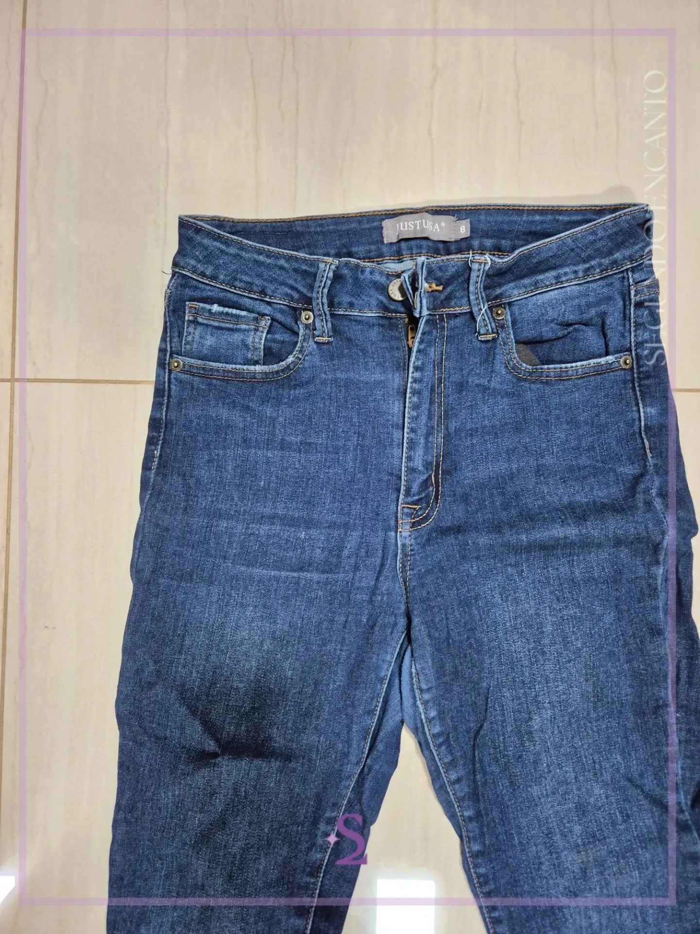 Skinny jeans oscuro M - Image 5