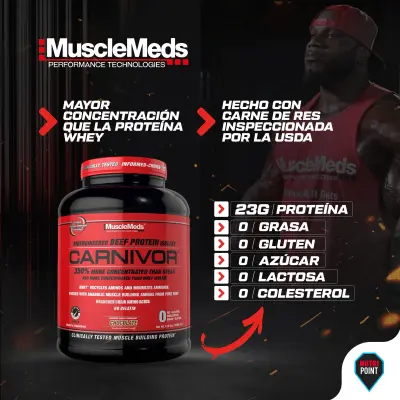 Carnivor 5 lbs isolated MuscleMeds