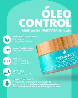 Óleo control 100g.