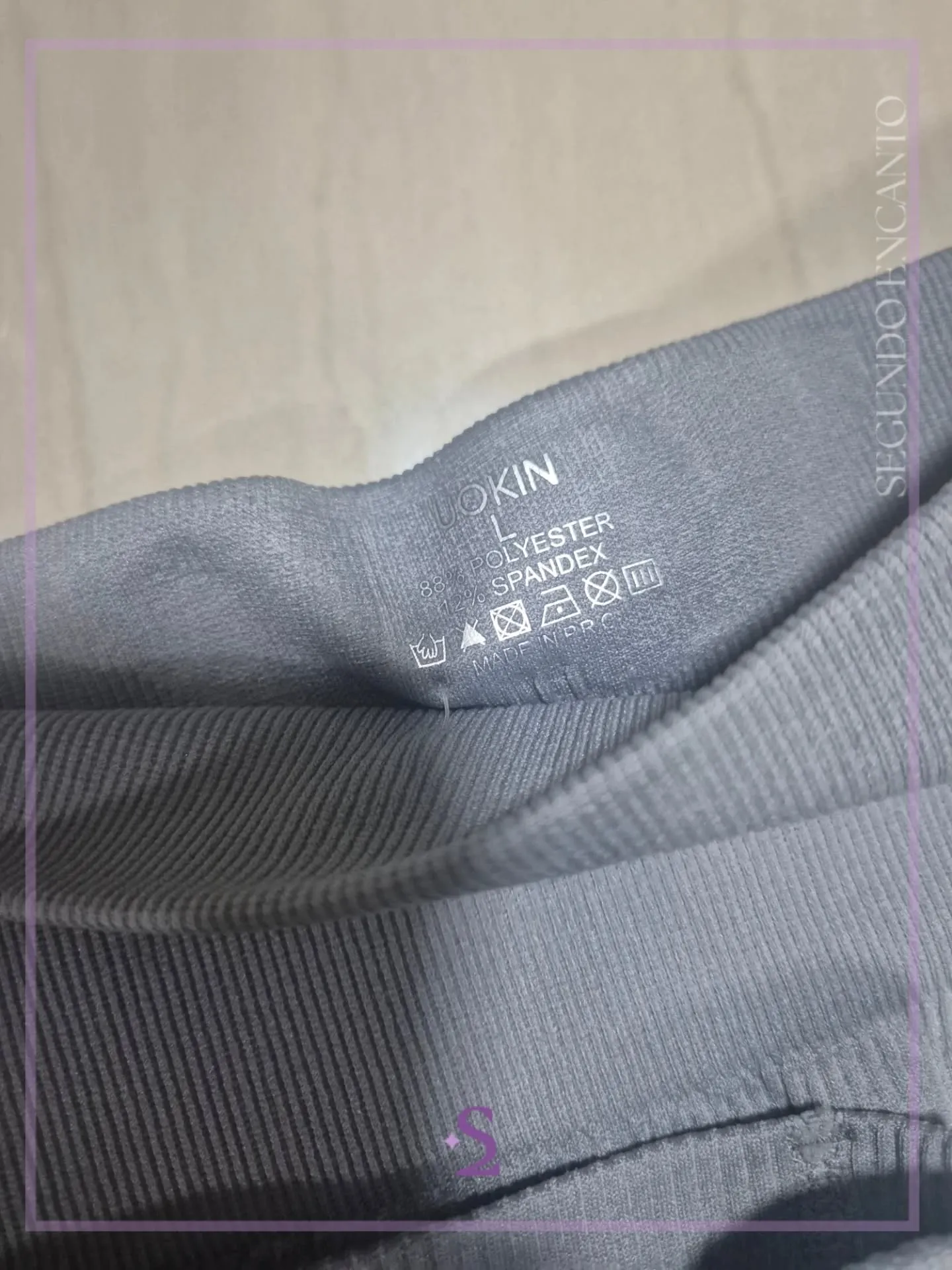 Licra gris L nuevo - Image 3