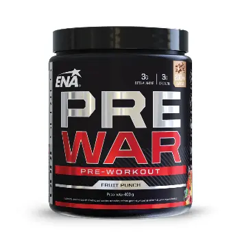 ENA Pre entreno sabor Fruit Punch. 