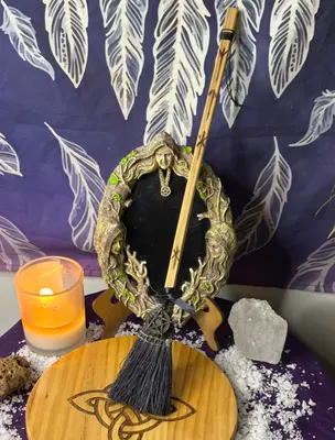 Escoba bruja, limpieza y protección 