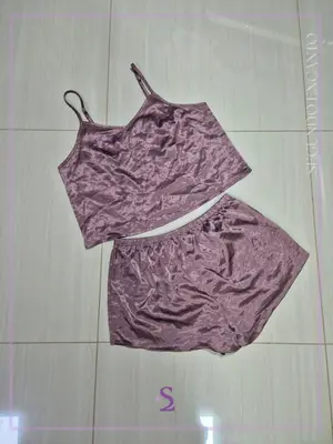 Conjunto pijama rosado L