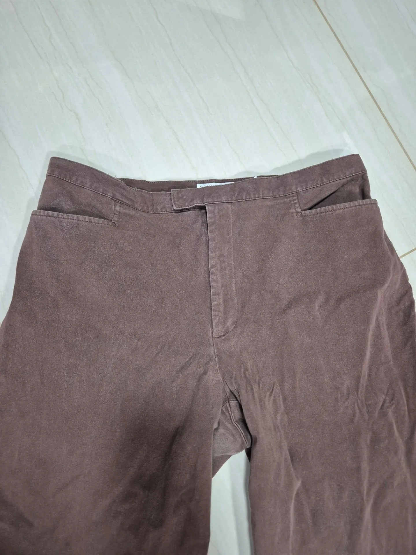 Pantalon color cafe XL - Image 5