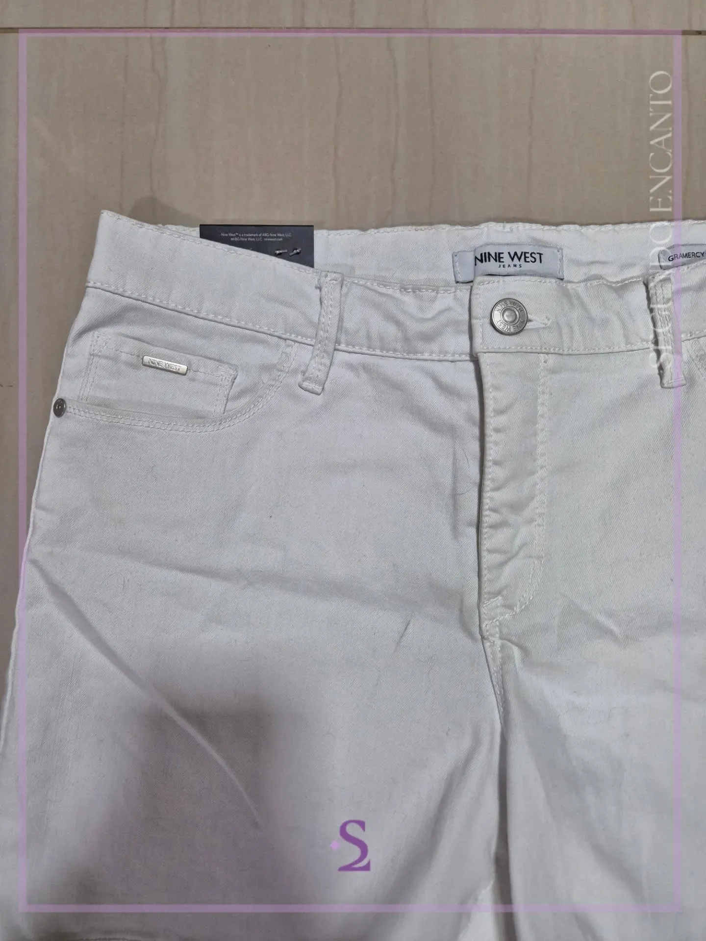 Short blanco talla 10 - Image 3