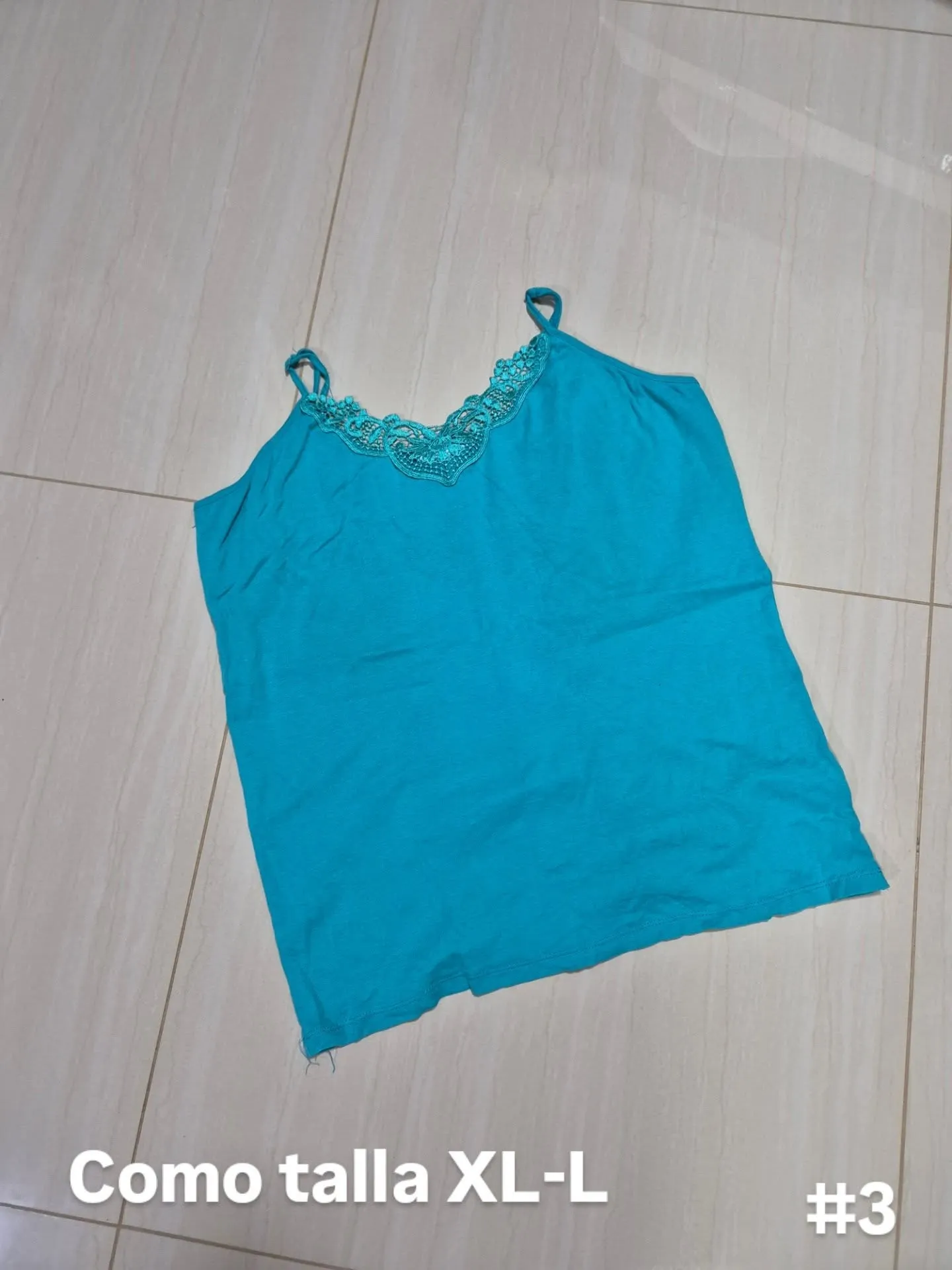 Camiseta turquesa XL/L - Image 3