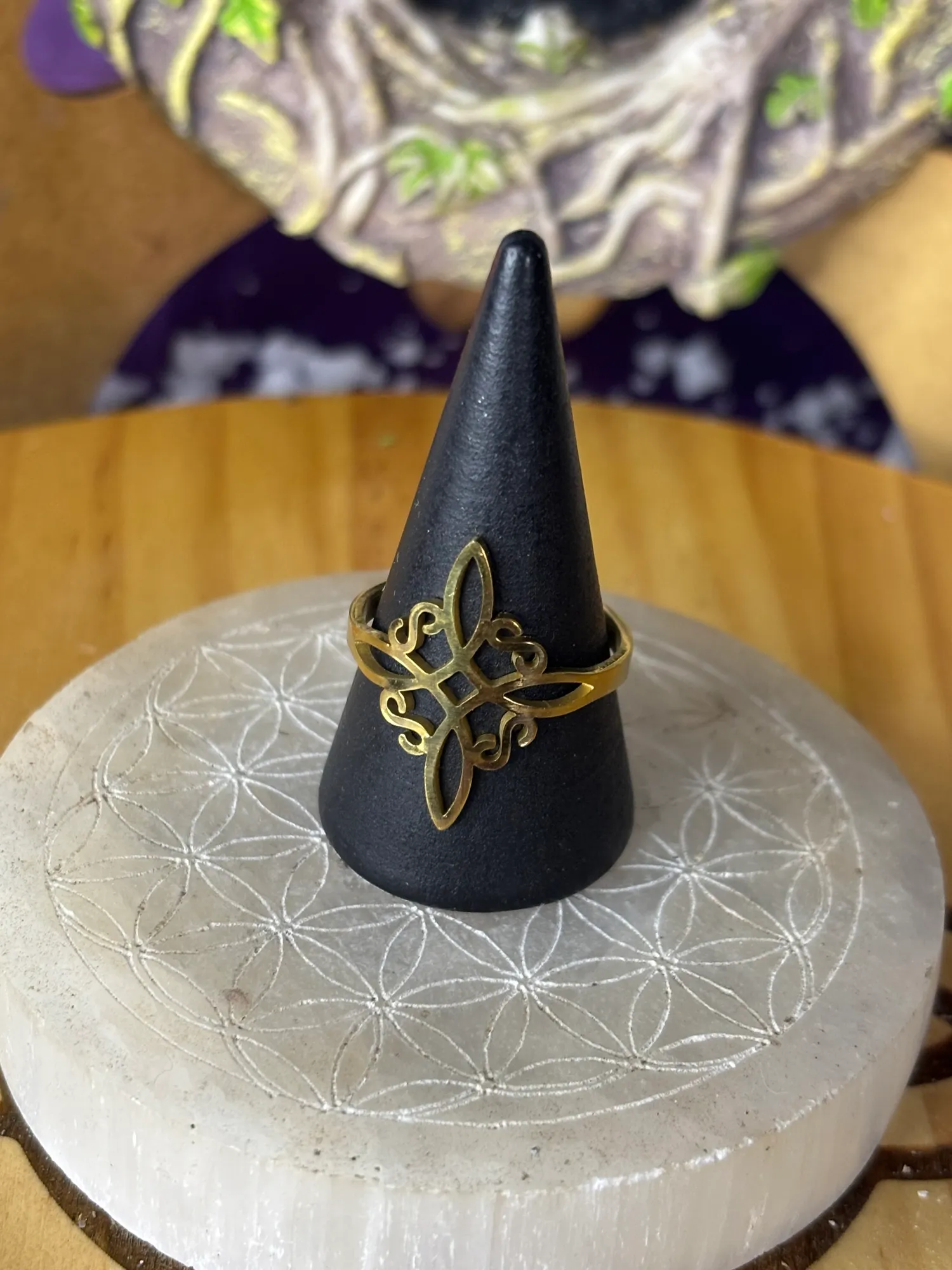 Anillo Nudo de Bruja, protección - Image 1