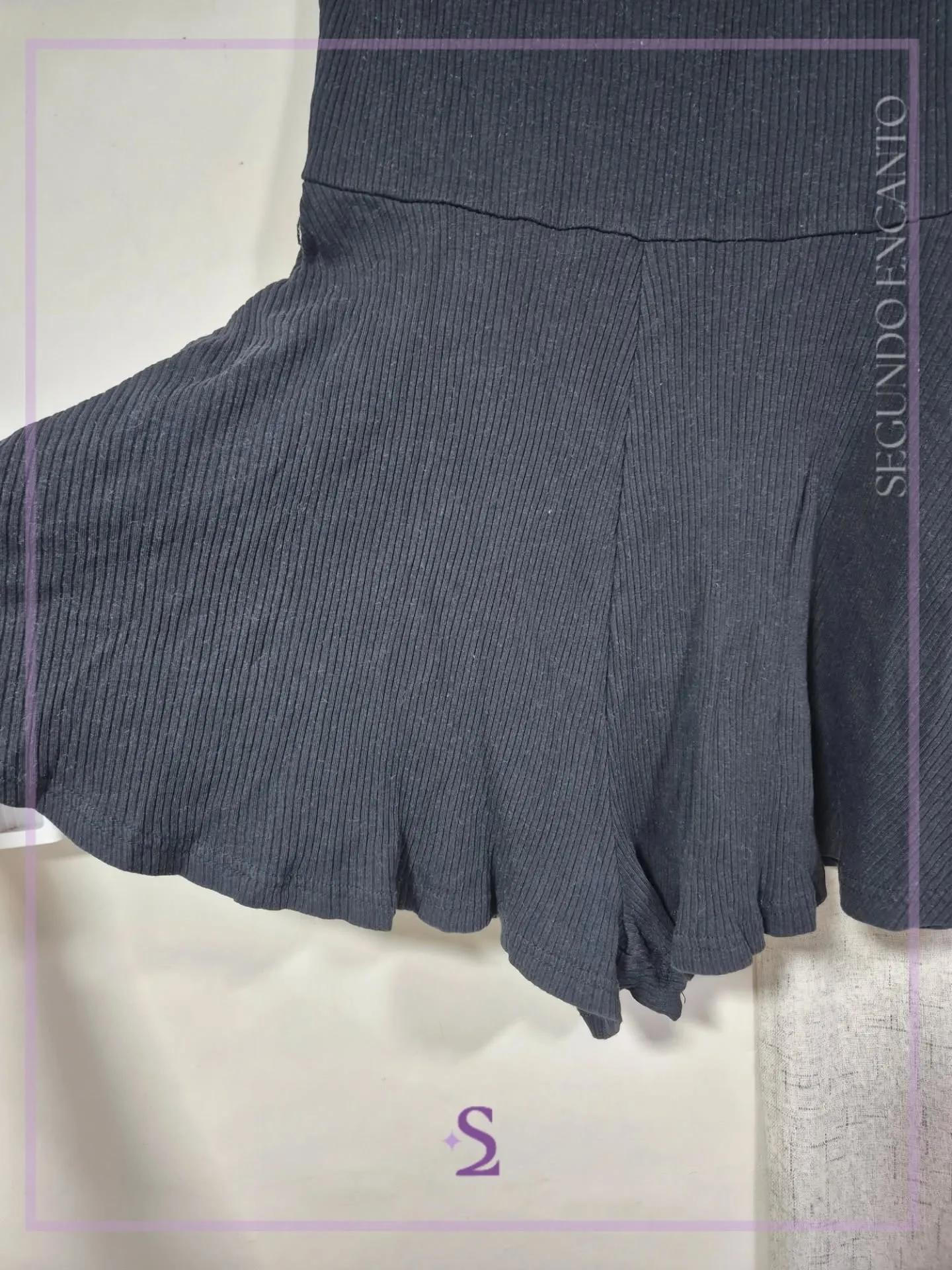 Romper color negro  L - Image 4
