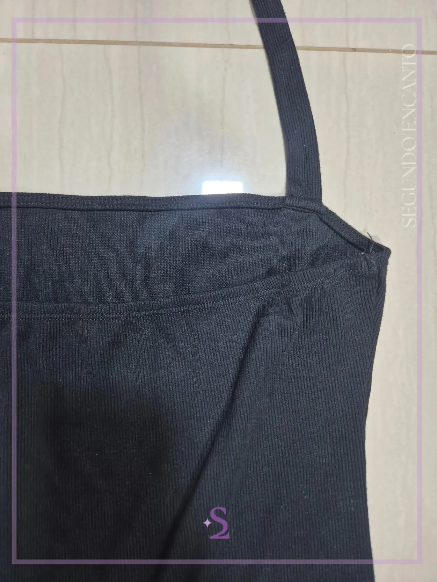 Body negro cuello halter L - Image 7
