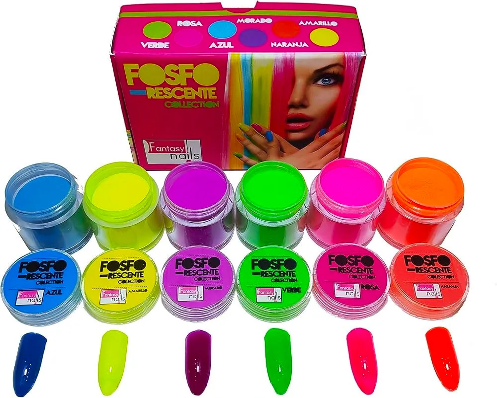 COLECCION FOSFORECENTE FANTASY NAILS - imagen 2
