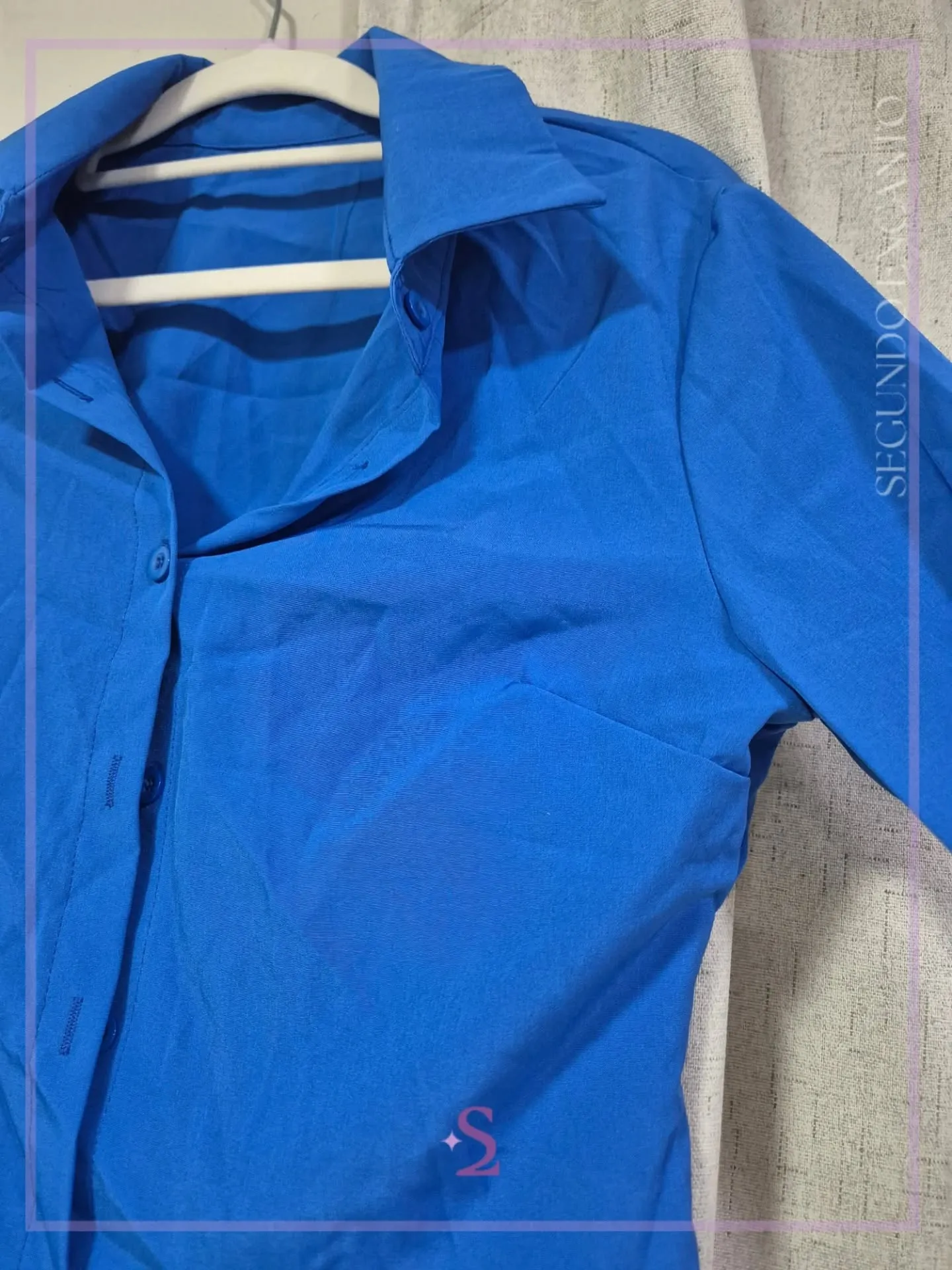 Crop top manga larga S - Image 3