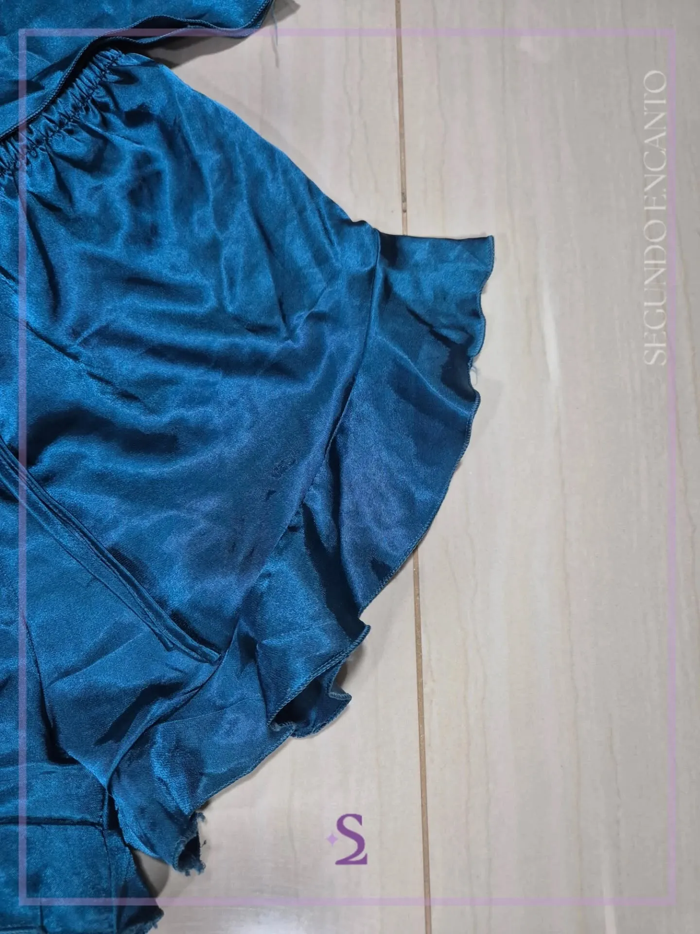 Conjunto pijama azul L - Image 2