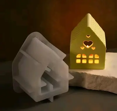 Porta vela casita