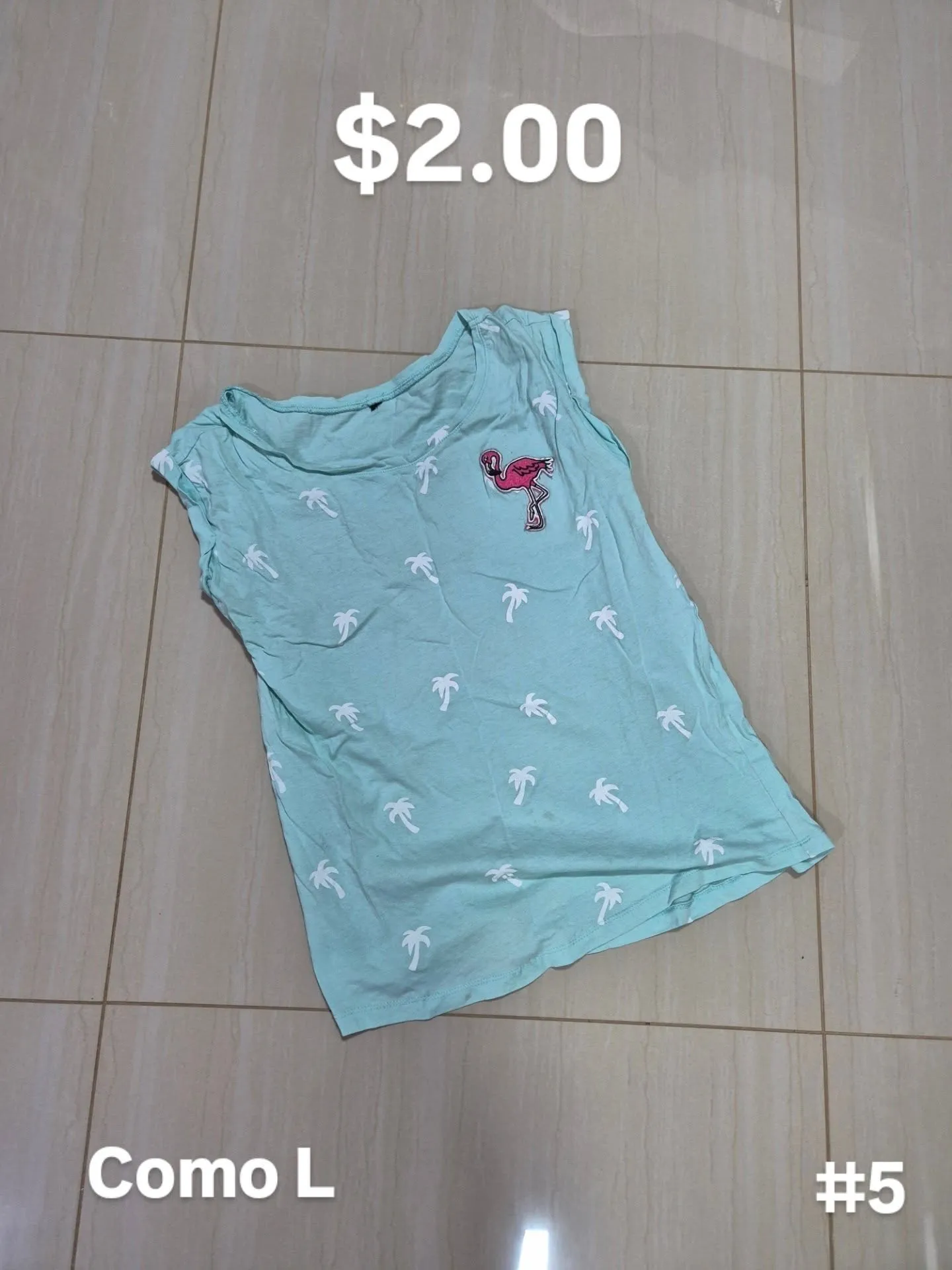 Camisa celeste L - Image 2