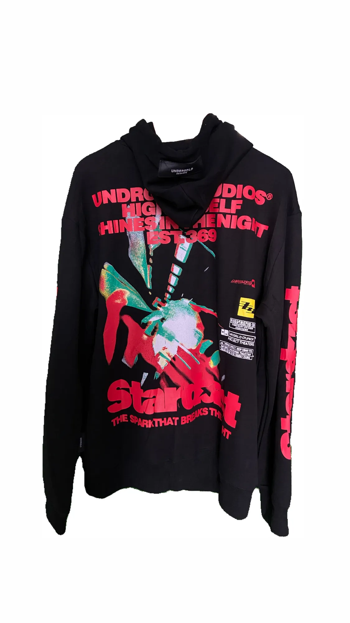 Neon Impact Hoodie - Image 2