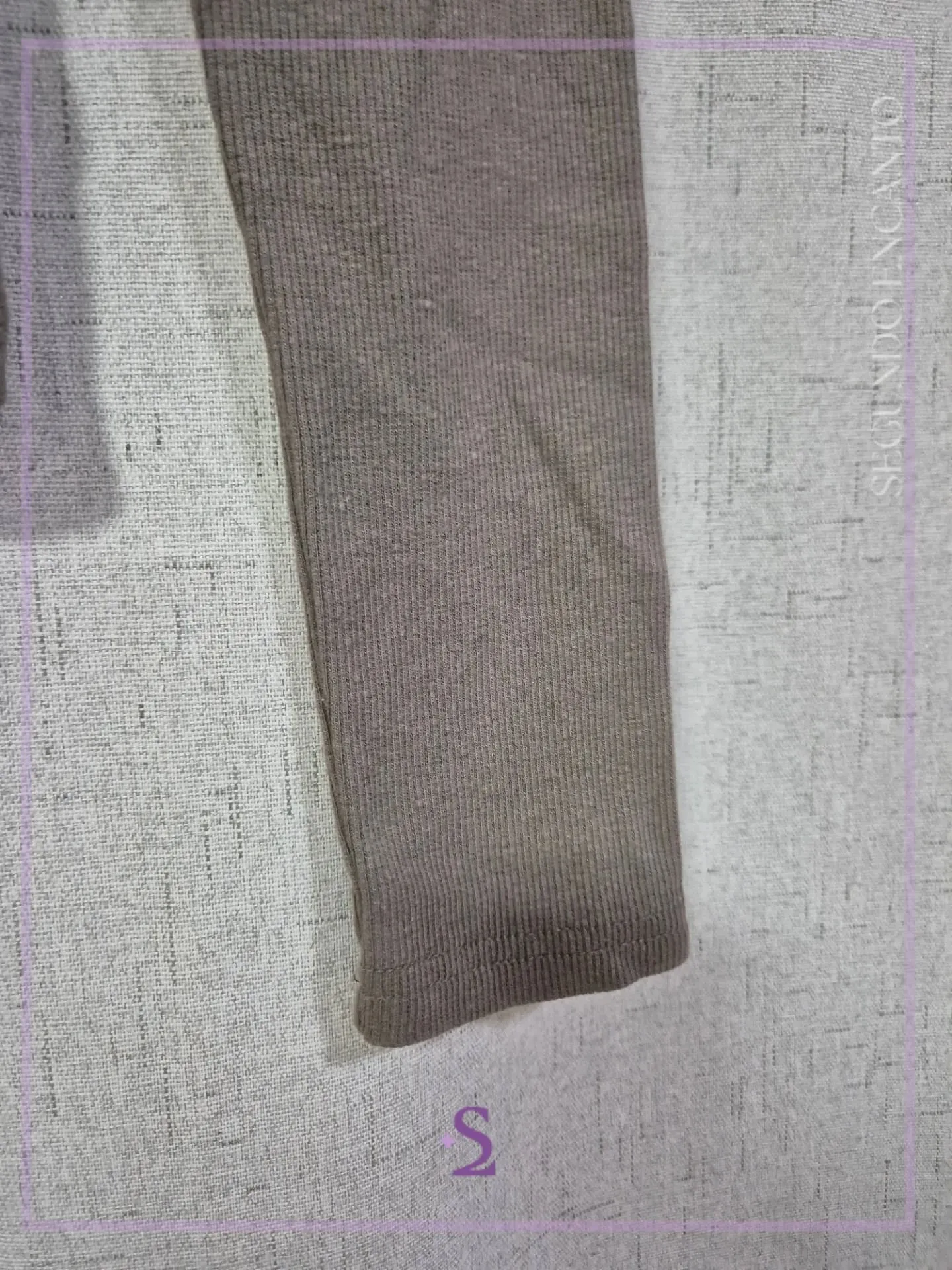 Camisa marron manga larga de botones XS - Image 6