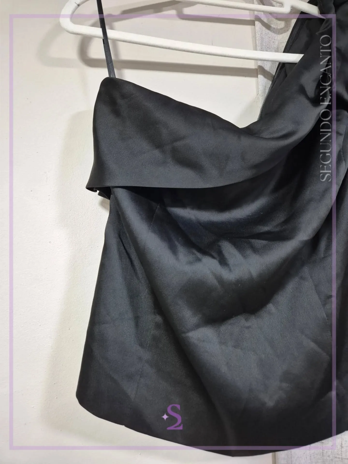 Blusa de un hombro con moño L/M - Image 2