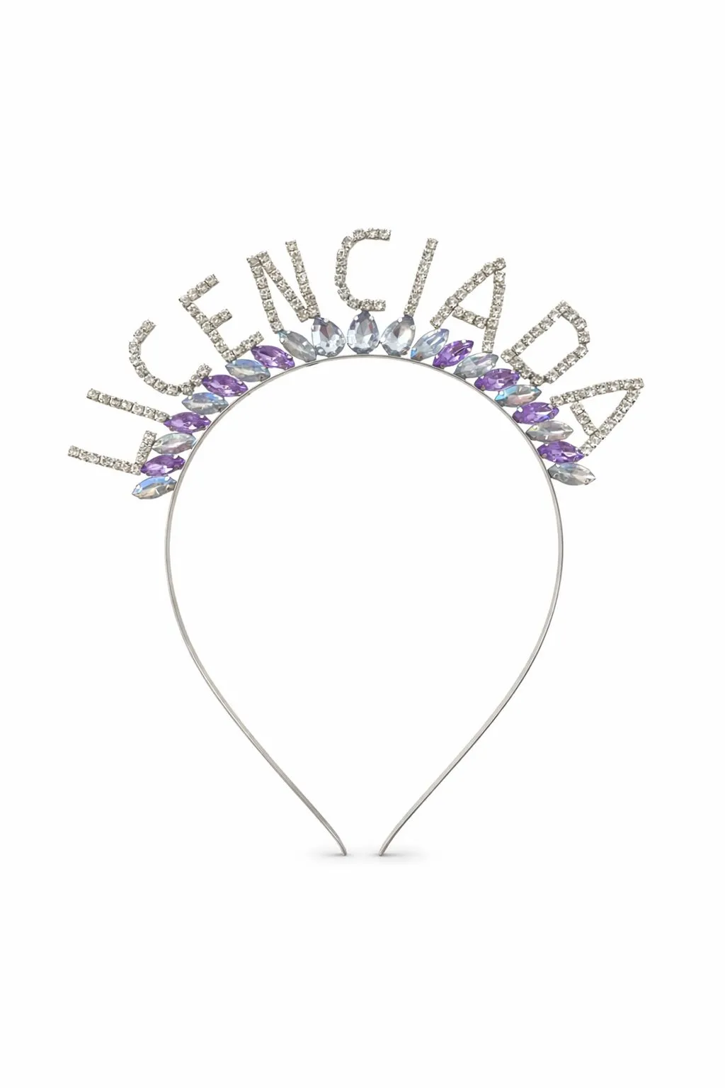 Vincha strass y corona de gemas - Image 2