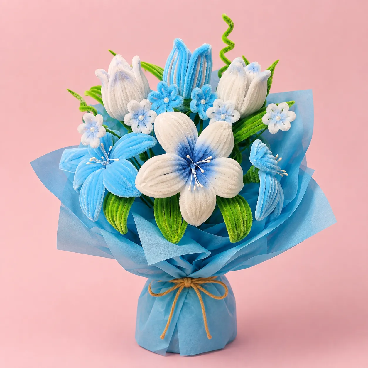 Handmade Floral Bouquet - Image 1