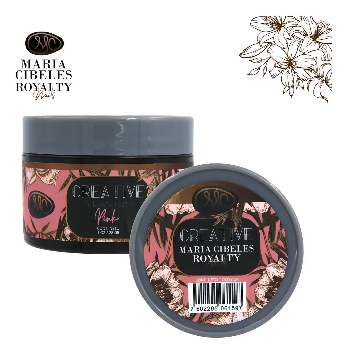 ACRILICO ROSA CREATIVE MARIA CIBELES ROYALTY - Image 1