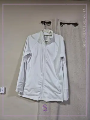 Chaqueta deportiva blanco L
