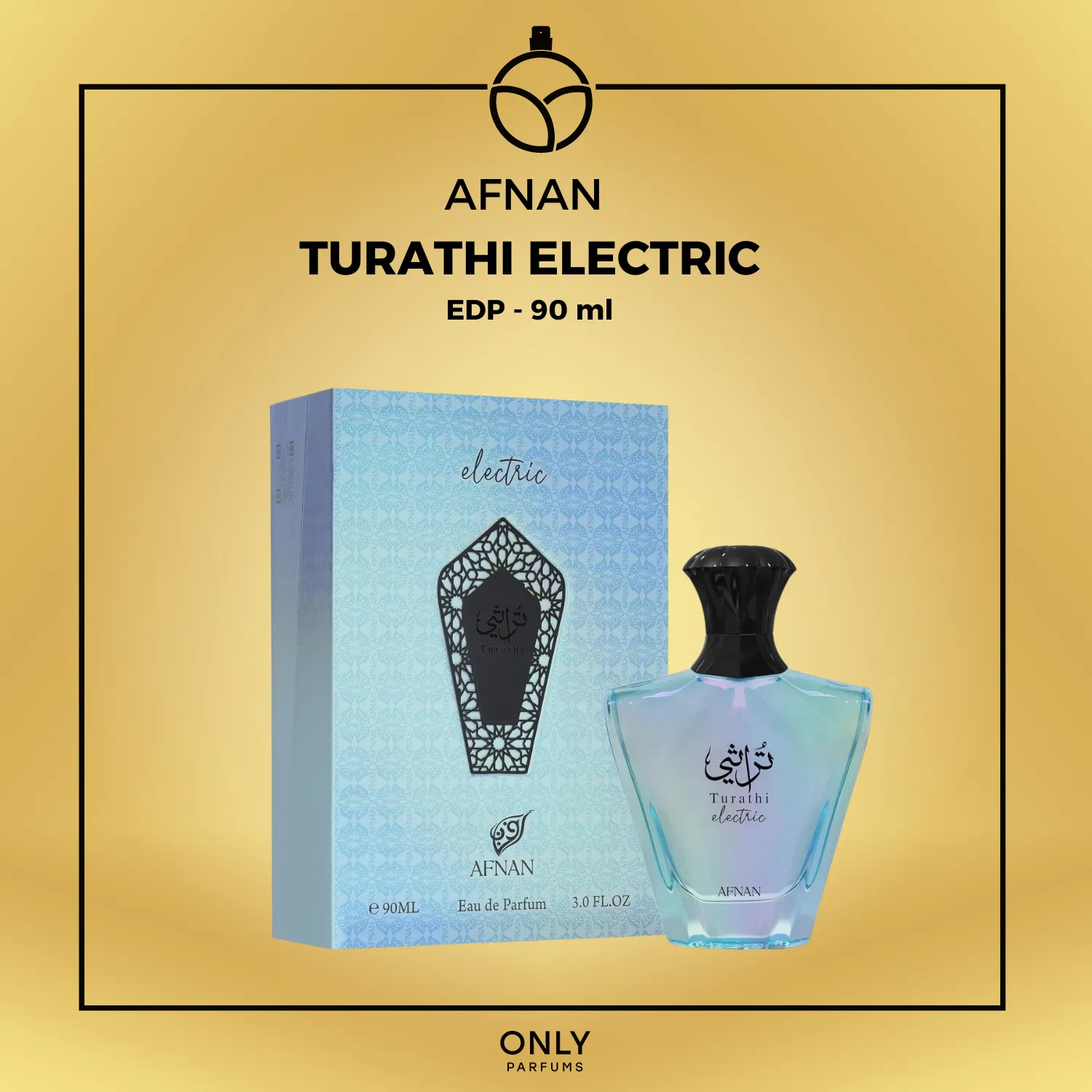 ⚡ AFNAN TURATHI ELECTRIC 90 ML - Image 1
