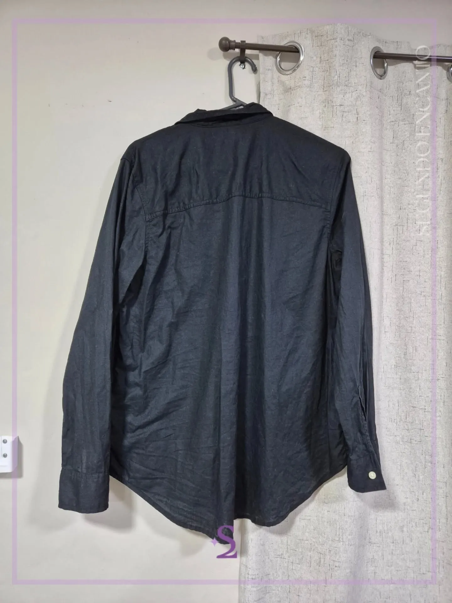 Camisa manga larga lino M/L - Image 4