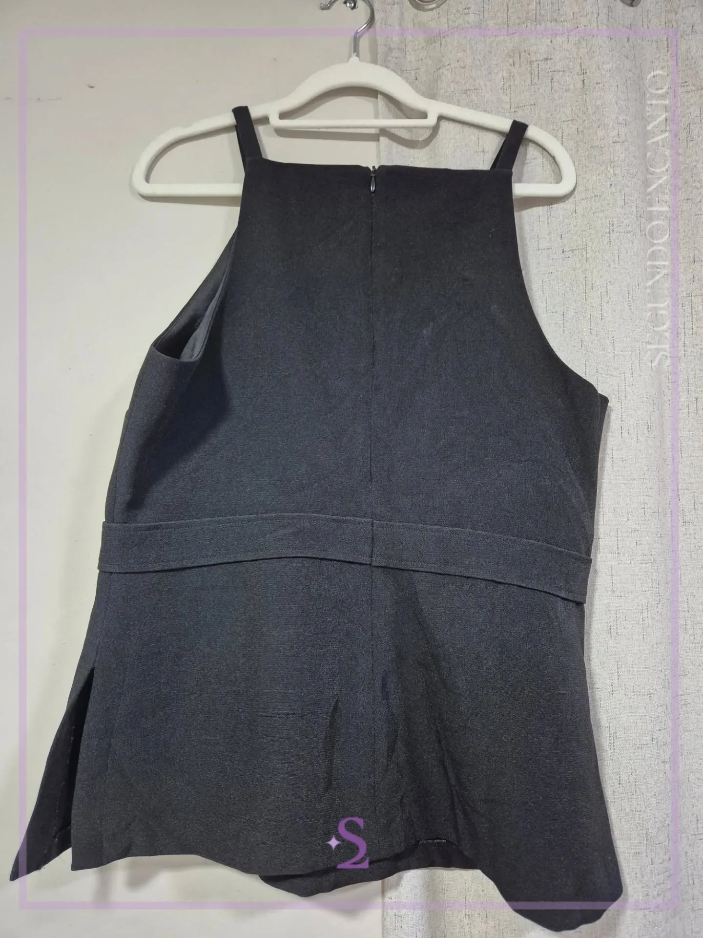 Blusa formal color negro M - Image 3