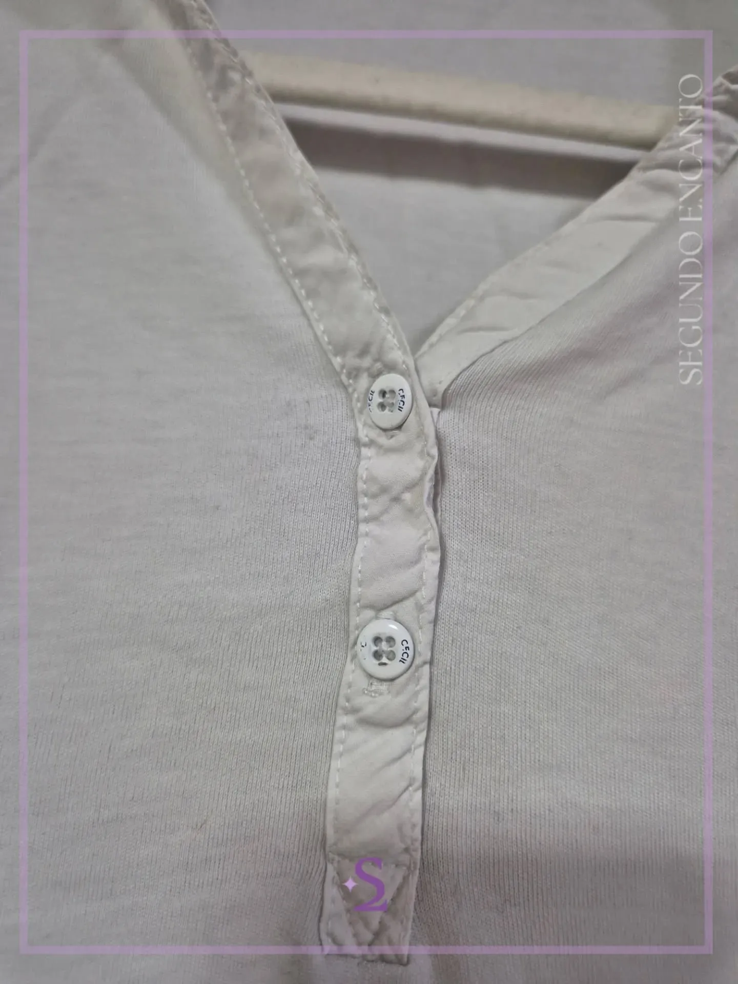 Camisa gris claro S/M - Image 2