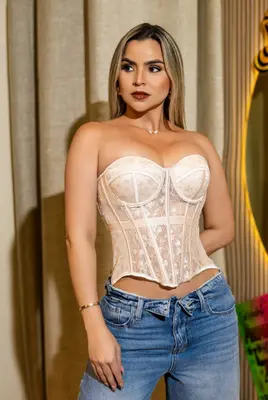CORSET TAUPE