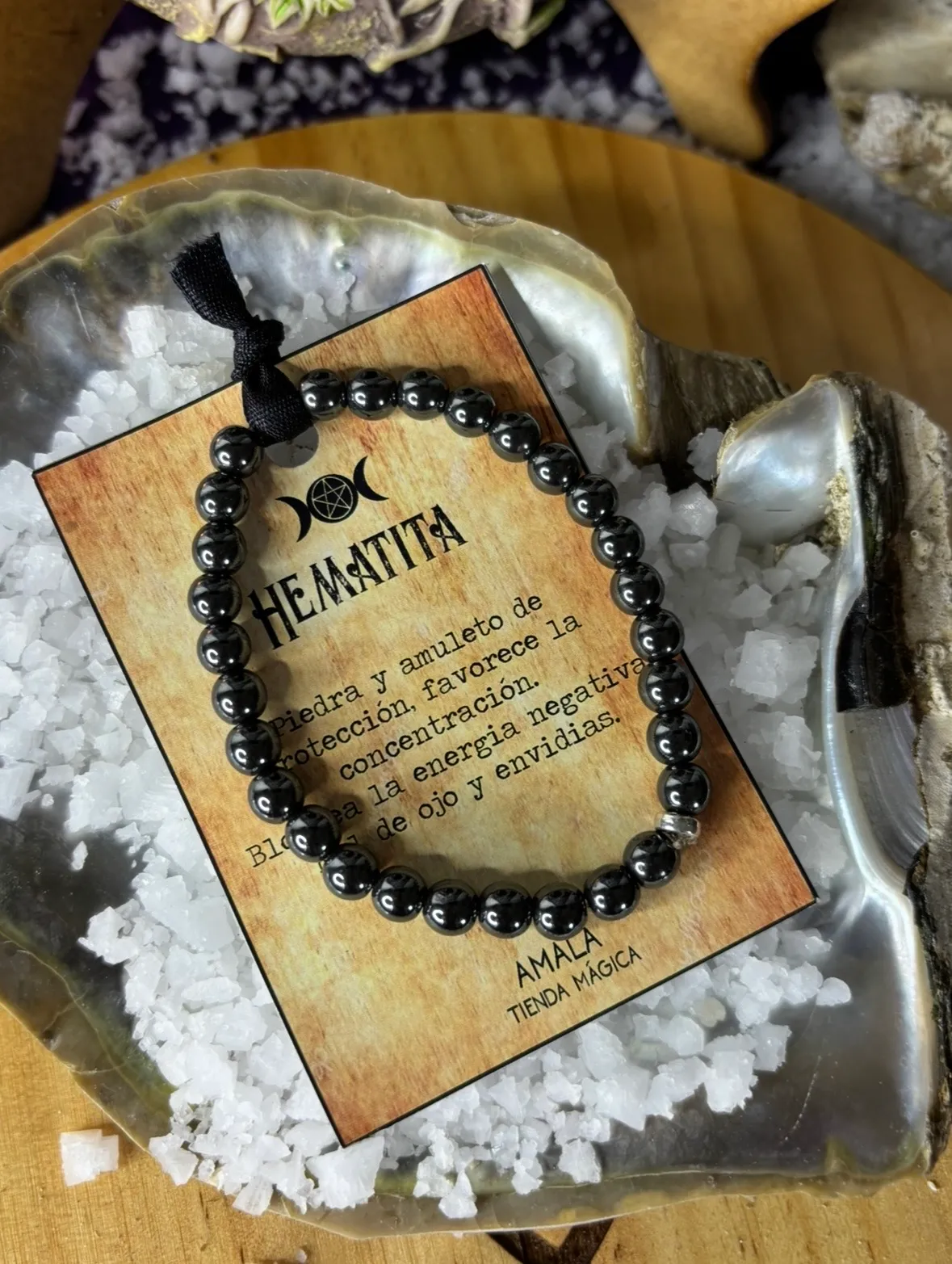 Pulsera Hematita, escudo protector - Image 1