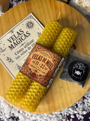 Velas de Miel 11 y 22 (Abundancia, Éxito y Amor)