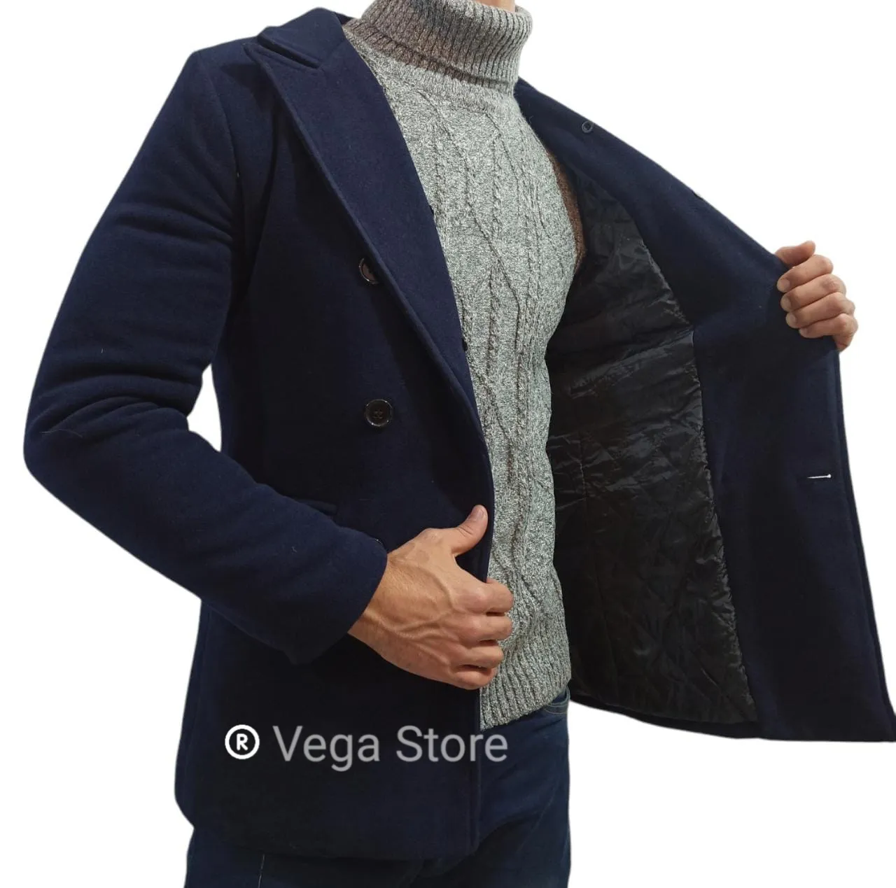 Abrigo slimfit caballero - Image 2
