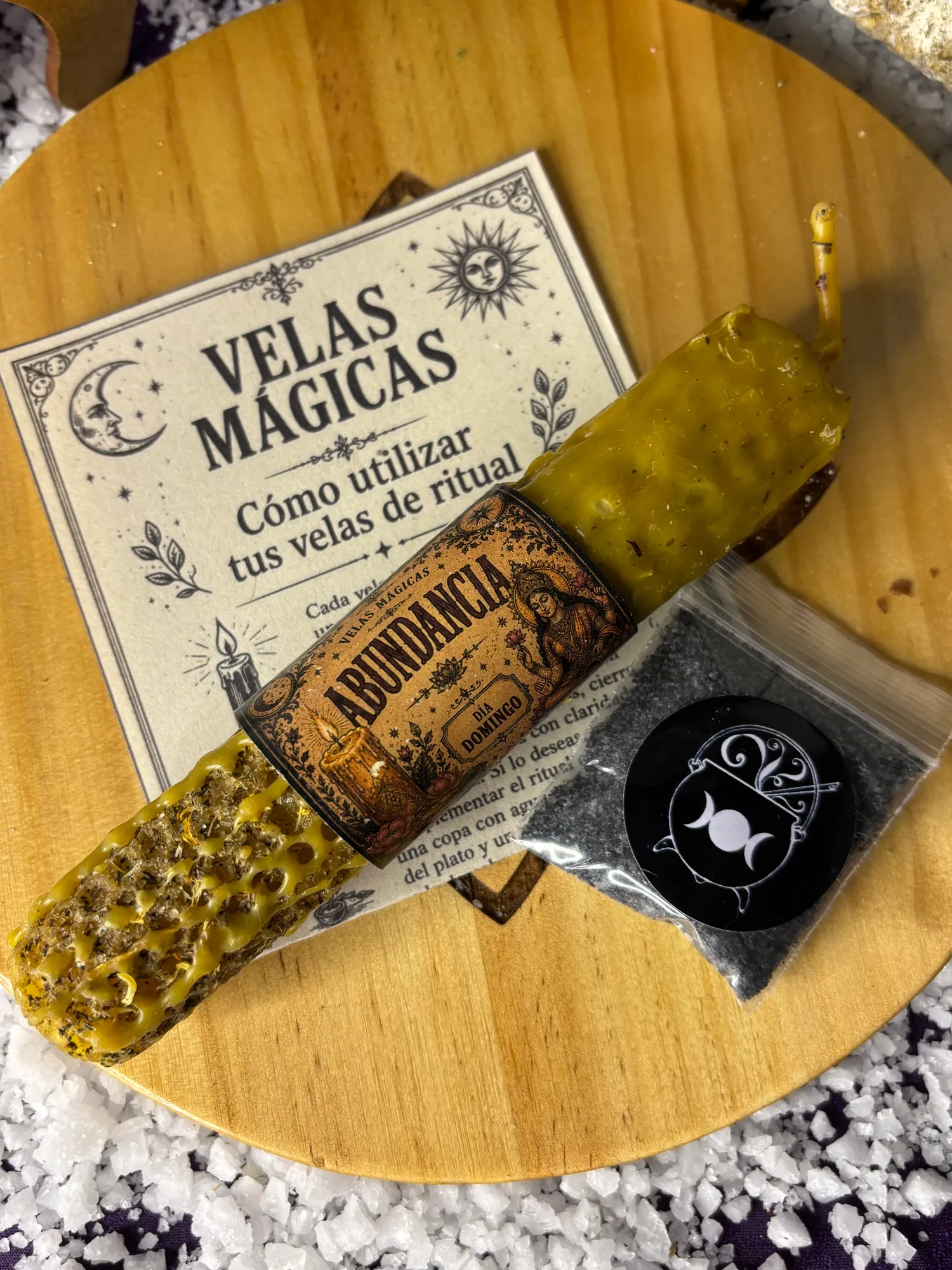 Vela Mágica Abundancia - Image 1