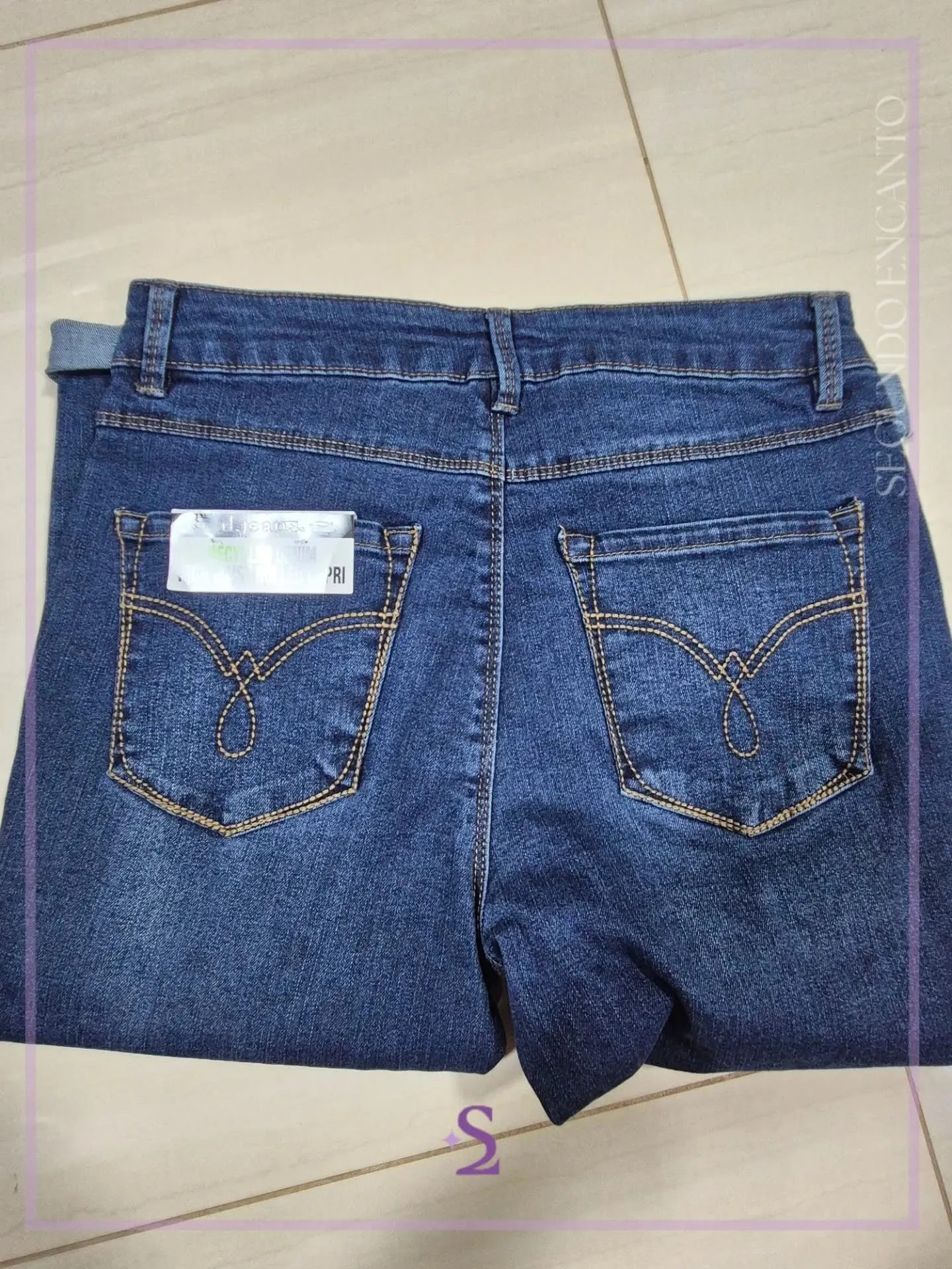 Capri High waist rolled talla 6 M - Image 4