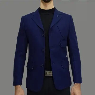 Blazer en paño 