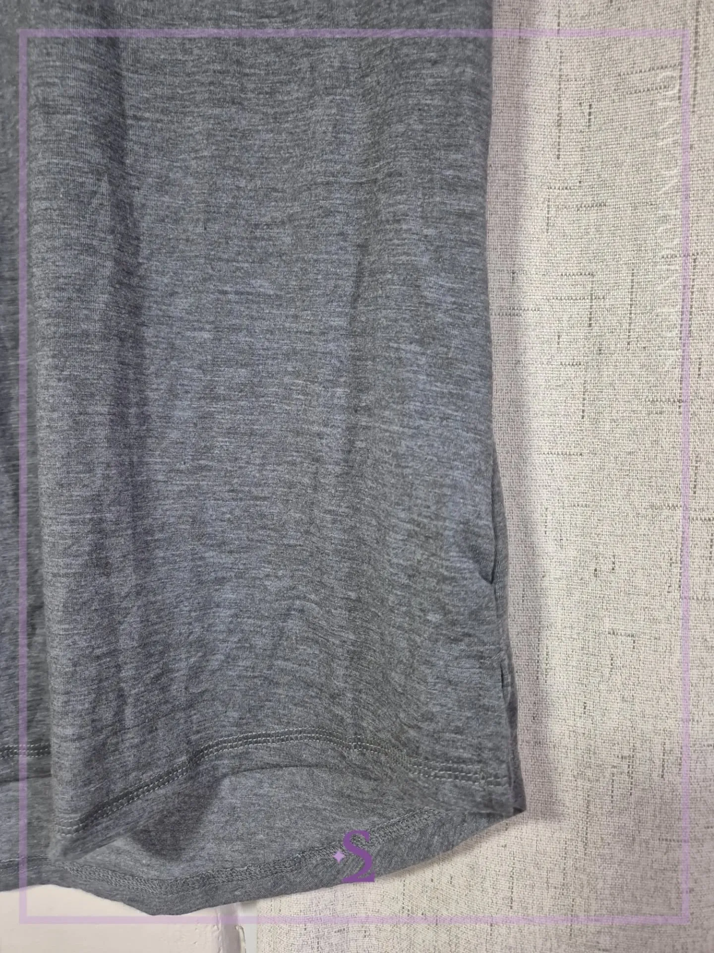 Camisa gris casual L - Image 2