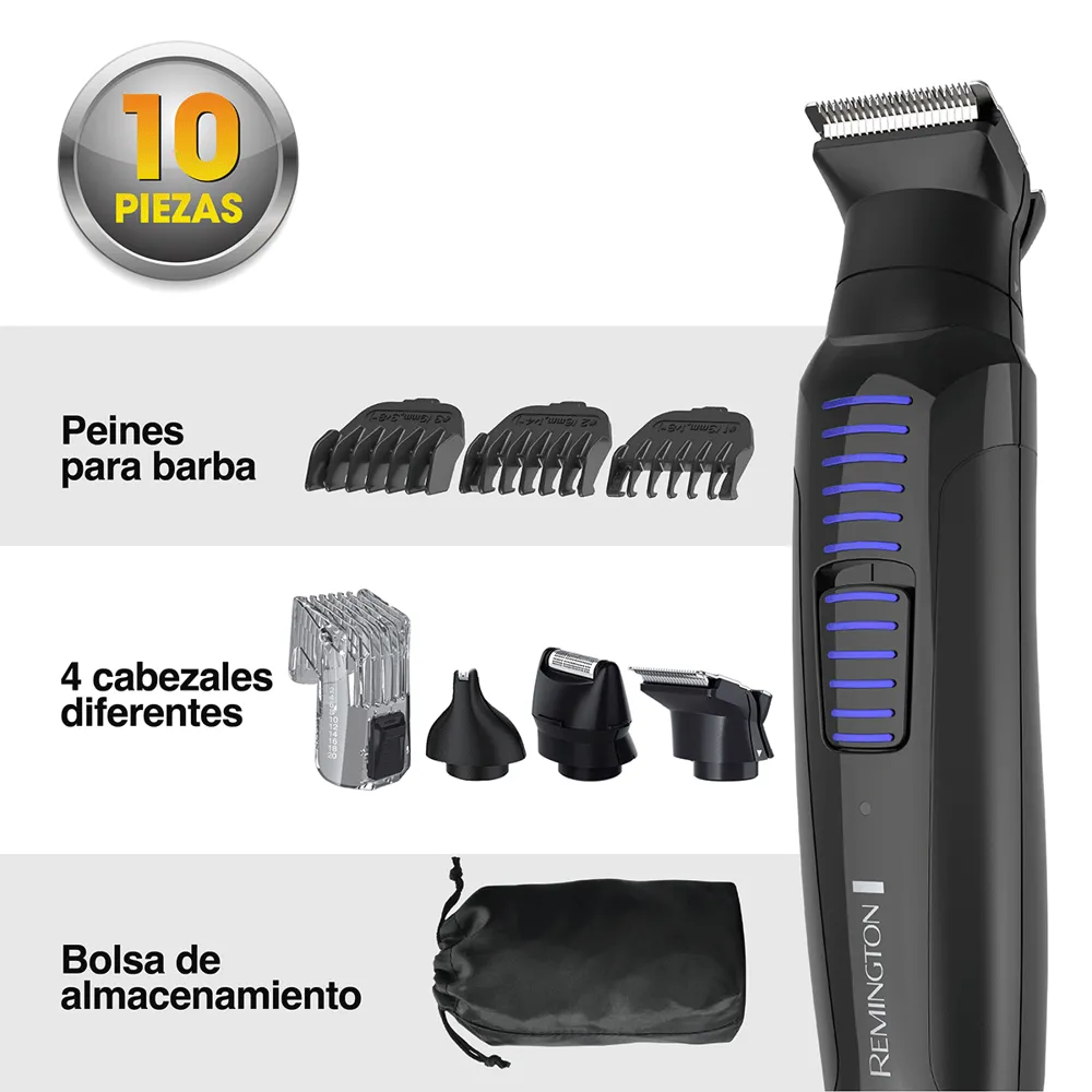 Cortadora Personal Remington Recargable Kit Todo En 1 - Image 2