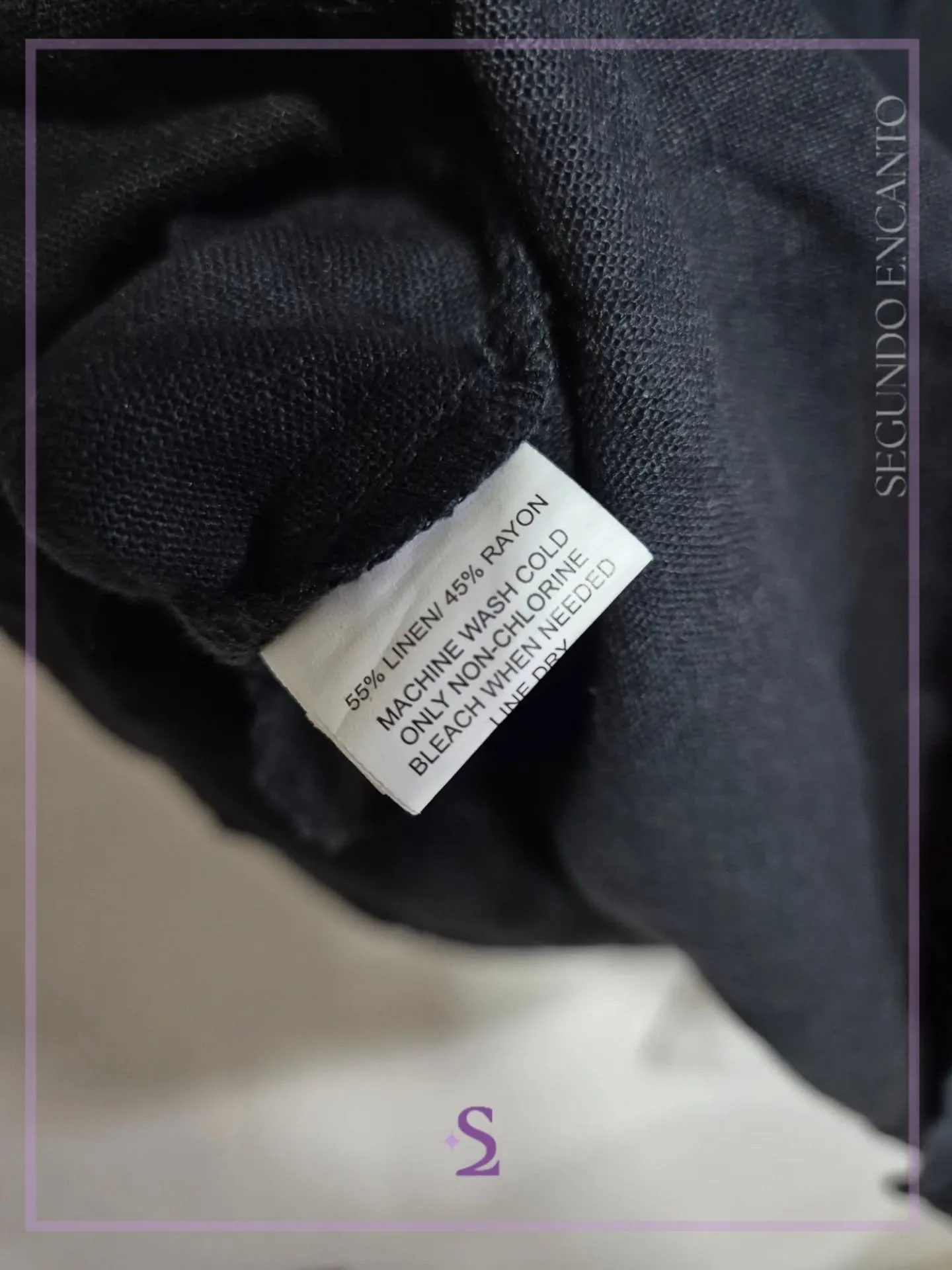 Vestido L grande 50% Lino - Image 3