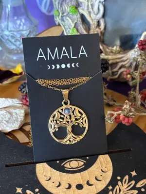 Collar Árbol de la Vida, Equilibrio y Protección